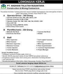 Check spelling or type a new query. Operator Excavator Indonesia Ayo Di Coba Loker Terbaru Lagi Buat Teman Teman Mining Yang Mash Stnby Semoga Dg Kesempatan Ini Bs Mmeberi Semangat Dan Peluang Baru Jerrrrr Facebook
