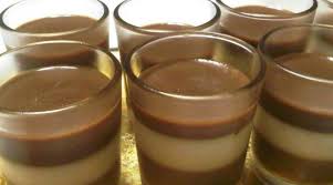 1 buah santan kara (65 ml) 3. Cara Membuat Puding Lapis Nutrijel Bomanta
