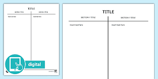 Use these free graphic organizer templates to help your students communicate more effectively by classifying ideas, structuring writing projects, and more. Editable T Chart Template Planning Resources Twinkl Usa