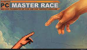 Pc Master Race Desktop Background Http Wallpapersko Com Pc Master Race Desktop Background Html Hd W The Creation Of Adam Hand Wallpaper Painting Wallpaper
