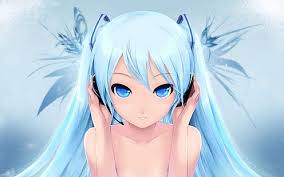 Come check out 20 of the most beautiful anime girls with blue hair to help cheer you up! Hd Wallpaper Headphones Vocaloid Hatsune Miku Blue Eyes Blue Hair Headphones Girl Aqua Eyes Aqua Hair Anime Girls Anime Hot Anime Hd Art Wallpaper Flare