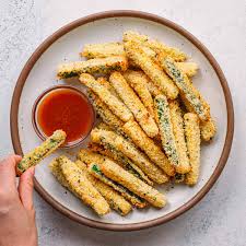 Cook on broil for the last 2 minutes of baking if you would like it extra crispy. Air Fryer Zucchini Fries Posh Journal
