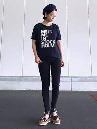 yuki jeanasisのサンダルを使ったコーディネート 着こなしいろいろ ファッション 低身長ファッション