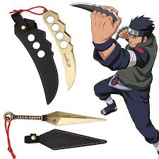 Two variations are the short. Asuma Kakashi Kunai Knife With Leather Case 3 Models Anime Cool Store