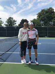 Denis shapovalov girlfriend penny oleksiak photos, bio, wiki). Penny Oleksiak On Twitter One Of The First And Definitely The Last Time I Will Be Holding A Racket Thanksbutnothanks Rogerscup2017