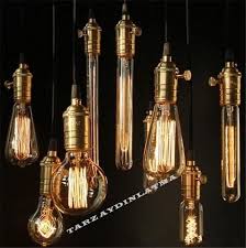 Tarzaydinlatma Modernaydinlatma Dekoratifaydinlatma Retroaydinlatma Edisonampul Rustikampul Vintage Light Bulbs Edison Light Bulbs Filament Bulb Lighting