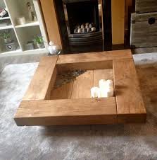 My daughter decided to replace her swedish factory coffee table with a rustic oak version constructed from a railway sleeper. Oak Sleeper Coffee Table Wooden Coffee Table Table Wood Etsy In 2021 Wooden Coffee Table Coffee Table Wood Oak Sleepers