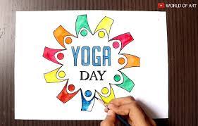 Like the previous years, international yoga day 2021 will be celebrated on 21st june. International Yoga Day Drawing World Yoga Day Yoga Day International Yoga Day