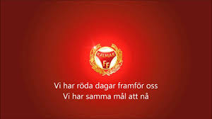 Get the latest kalmar ff news, scores, stats, standings, rumors, and more from espn. Llojd Roda Dagar Framfor Oss Kalmar Ff Inmarschlat Med Text Chords Chordify
