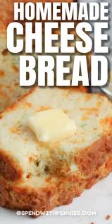 Cheese Bread Quick Bread Spend With Pennies Bread Recipes Homemade Homemade Cheese Cheese Bread