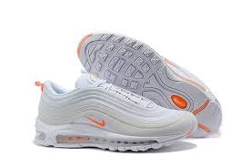 Discount Nike Air Max 97 Resistant Breathable Sneakers Pure Platinum Team Orange White Bv1985 002 Sneakers Big Sale Nike Air Max Air Max 97 Nike Air Max 97