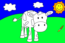Have fun coloring and playing games with your favorite pbs kids characters like elmo, daniel tiger, pinkalicious, nature cat, and arthur! Blue Cow Coloring Book Game Play Free Coloring Games Games Loon