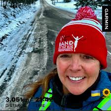 True story... I heard a voice that said.."Davina, run" Me....."It's too  cold outside, I'm a Florida girl" Voice..."Davina, run" Me......."I have  asthma, breathing in that cold air I'm sure to have an