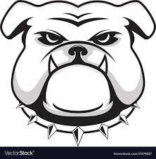 12 Bulldog Head Logo Bulldog Clipart Dog Vector Bulldog