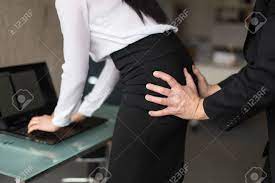 Boss Grab Secretary Ass In Office Closeup, Sexual Harassment Stock Photo,  Picture and Royalty Free Image. Image 94774484.