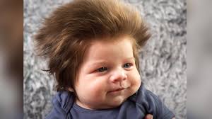 Why do babies lose their hair? Meet The 9 Week Old Baby Who S Going Viral For His Full Head Of Hair