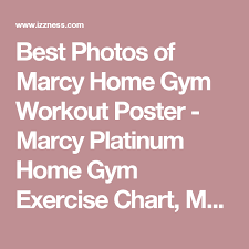 best photos of marcy home gym workout poster marcy