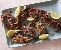 When cooked, the shells will turn orange. Simply Sauteed Soft Shell Crabs Recipe Finecooking