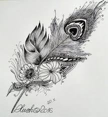 Tattoo Feather Realistic Ink 36 New Ideas Feather Tattoos Feather Drawing Feather Art