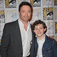 Hugh Jackman And Levi Miller At An Event For Pan 2015 Levi Miller Hugh Jackman Jackman