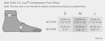 Details About Juzo Compression Foot Wrap