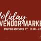 Holiday Vendor Market event in Blasdell, NY