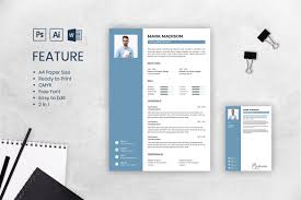 In the bottom half, two even columns detail your qualifications and work history. 25 Best Photoshop Resume Templates Psd With Modern Designs Theme Junkie