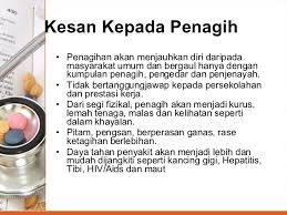 Secara semula jadi, manusia tiada imuniti terhadap tekanan, stress dan kerusingan. Kesan Penyalahgunaan Dadah Terhadap Masyarakat San Kalop