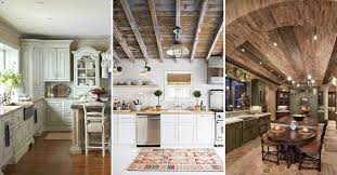 Decorating the kitchen with natural materials, in this case the wood , makes the house transmit warmth and be a rustic house. 50 Rustic Kitchen Decor And Design Ideas My Rustic Shelter