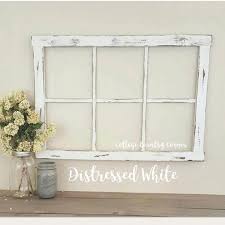Window Frame 6 Pane Faux Window Frame Window Rustic Window Antique Window Frame Wall Decor Home Frame Wall Decor Window Frame Decor Frames On Wall