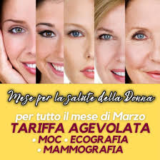 Marzo mese per la salute della donna