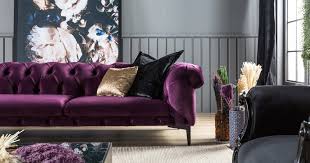 15 تصميم لـ كنب غرف معيشة باللون البنفسجي الراقي مجلة هي