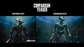 On the other hand, trying to change a shot composed for the 2.35/2.39 ratio into a 1.37/4:3 shot wouldn't work, as you'd be cutting off huge sections of the image, and the blocking would be all wrong. Zack Snyder S Justice League Trailer Aspect Ratio Comparison Youtube