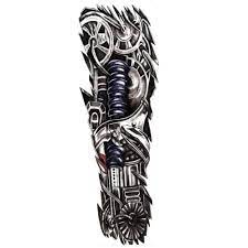 From the tattoo parlor with this awesome terminator endoskeleton arm tattoo! Vollstandige Arm Temporare Roboter Tattoo Armel Aufkleber Korper Kunst 3d Tattoo Terminator Gunstig Im Onlineshop Von Joom Kaufen