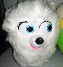 Secret Life of Pets Talking GIDGET White 10in Dog SWEETPEA 9in Bird  Spinmaster