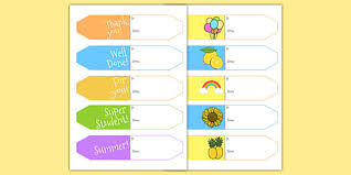 One of my favorite student gifts to coordinate with this theme is to fill a. End Of Year Editable Gift Tags Templates Twinkl