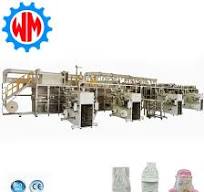 Professional Design Big Ring Waist Baby Diaper Making Machine with Packaging System