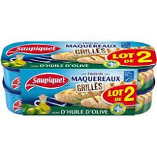 Saupiquet Saupiquet Filets De Maquereaux A L Huile D Olive Bio 3x120g 3x120g Pas Cher A Prix Auchan