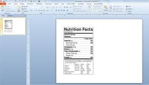Editable Birthday Nutrition Facts Label Template Blank Nutrition Label Template Word How To Make A Nutrition Facts Label For Free For Your In 2020 Food Label Template Label Templates Printable Label Templates