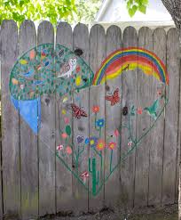 Do it yourself fences are relatively easy to build and can add a lot to your property's value and the look of your yard. Family Mural Project The Art Pantry