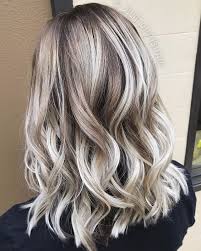 Gaahhh I Wish I Could Pull This Off Ash Blonde Balayage Brown Hair With Silver Highlights Hair Color Dark