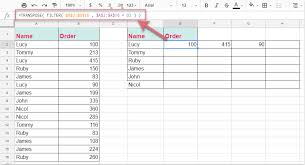 How To Vlookup And Return Multiple Matching Values At Once In Google Sheet