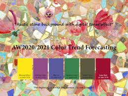 Aw2020 2021 Trend Forecasting Rustic Stone Background With Digital Tones Effect Www Judithng Com Color Trends Fashion Trend Forecasting Color Forecasting