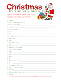 Test your christmas trivia knowledge in the areas of songs, movies and more. Christmas By The Numbers Quiz Flanders Family Homelife