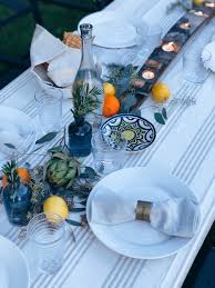 Italian bunting, travel posters, landmark posters, map, flag activities: Our Italian Backyard Dinner Party The Gr Guide