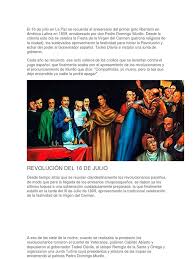 Durante el arranque de los programas de este jueves, la revista de santa cruz y cochabamba adornaron su escenario con colorido y una tradicional danza paceña, para celebrar el mes aniversario del departamento de la paz. El 16 De Julio En La Paz Se Recuerda El Aniversario Del Primer Grito Libertario En America Latina Rebeliones Agitacion
