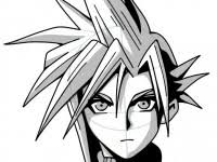 Still playing ff7 so i haven't met zack yet, but i. How To Draw Cloud Strife From Final Fantasy 7 Mangajam Com