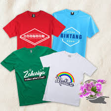 Sebab, gantungan berbahan kayu ini memiliki dua fungsi. Kaos Anak Sablon Nama Cantik Dan Menarik Banyak Pilihan Desain Shopee Indonesia