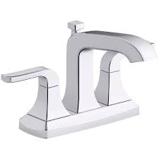 The design experts at hgtv.com share stylish ideas for bathroom sinks and fixtures from classic to custom. Kohler Rubicon Two Handle 4 Inch Centerset Bathroom Faucet The Home Depot Canada