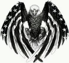 Black And White American Flag Eagle Decal American Eagle American Flag Tattoo American Flag Eagle Flag Tattoo